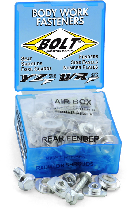 Full Plastic Fastener Kit - For 14-18 Yamaha YZ250F & YZ450F - Click Image to Close