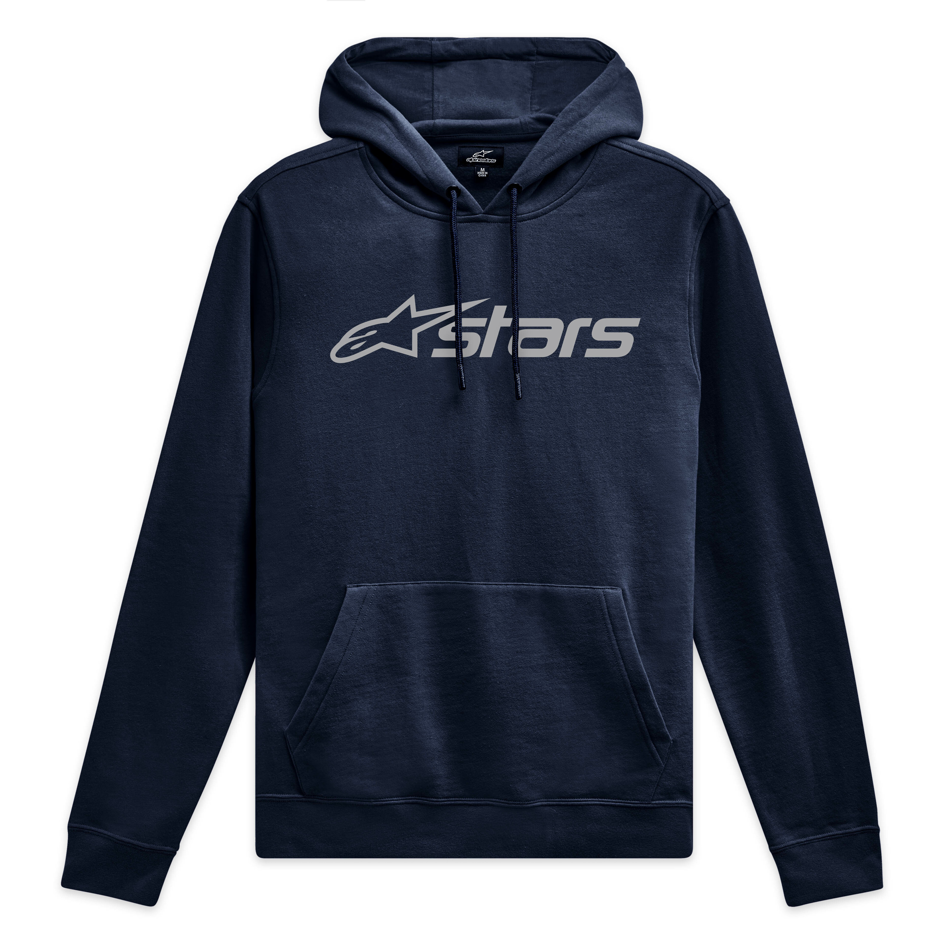 Alpinestars Blaze 2.0 Hoodie Navy/Grey Medium - Click Image to Close