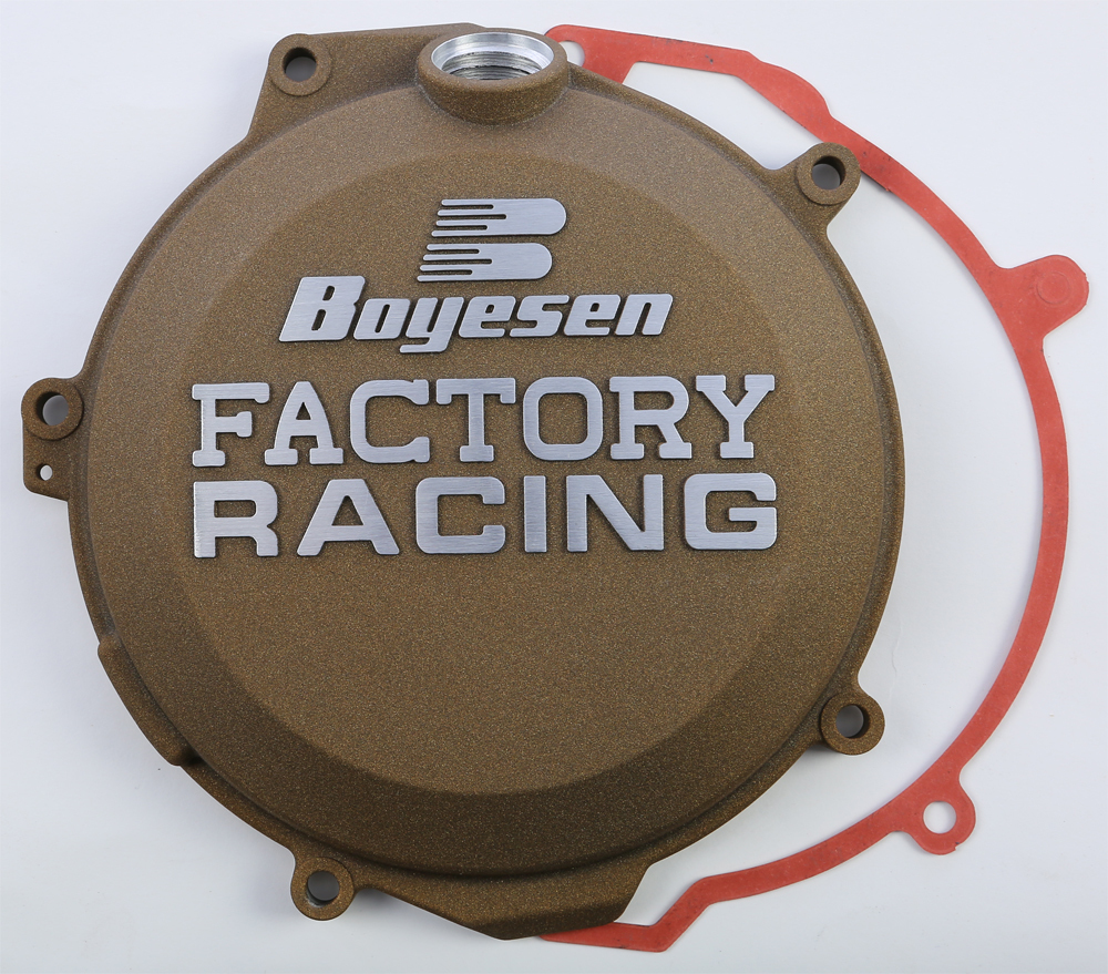 Factory Racing Clutch Cover Magnesium - For 11-15 Husqvarna KTM Husaberg - Click Image to Close