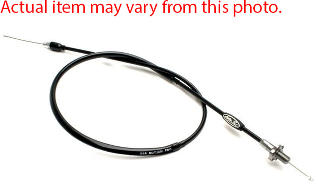 Black Vinyl Throttle Cable - 1982 Yamaha YZ250/490 - Click Image to Close