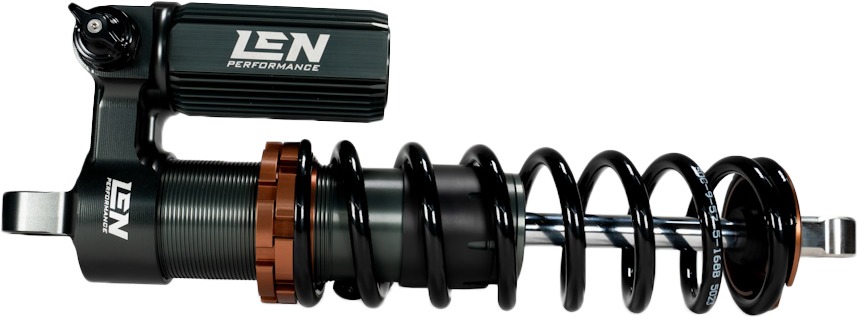 Len Performance Front Track Shock For Ski-Doo MX Z X-RS/X/TNT/Blizzard - Front track shock for Ski-Doo MX Z models - Click Image to Close