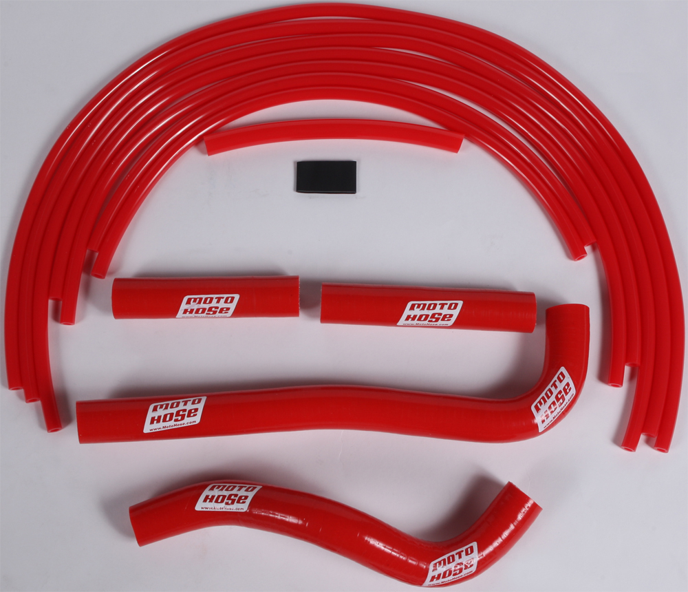 Silicone Hose Kit Red - For 07-22 Honda CRF150R /Expert - Click Image to Close