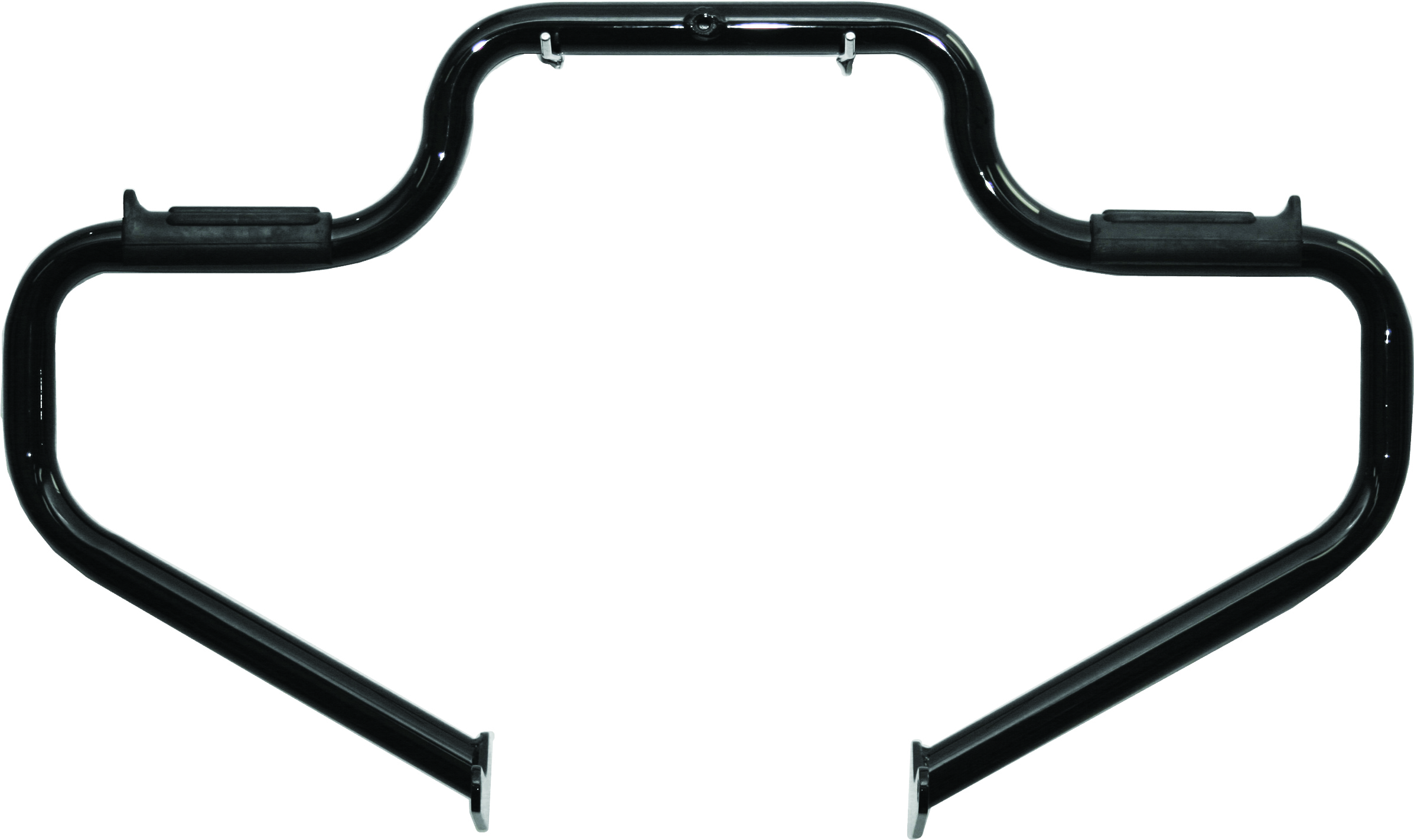 Multibar Engine Guard - Black - For 00-17 Harley Softail - Click Image to Close