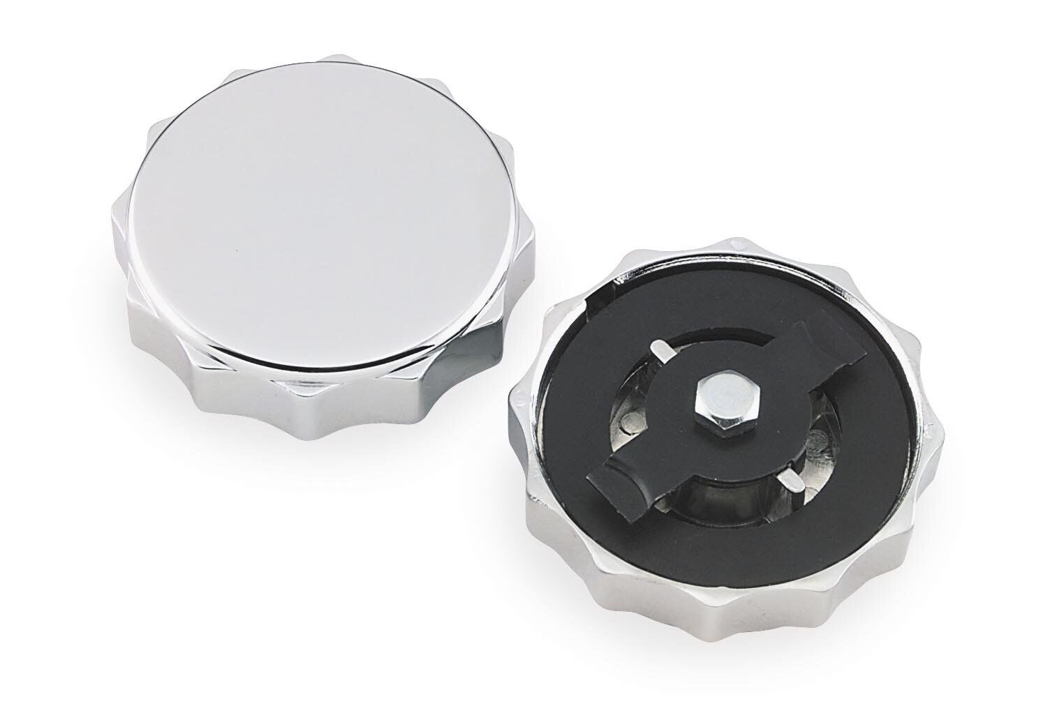 Biker's Choice Vented Deluxe Gas Cap - Click Image to Close