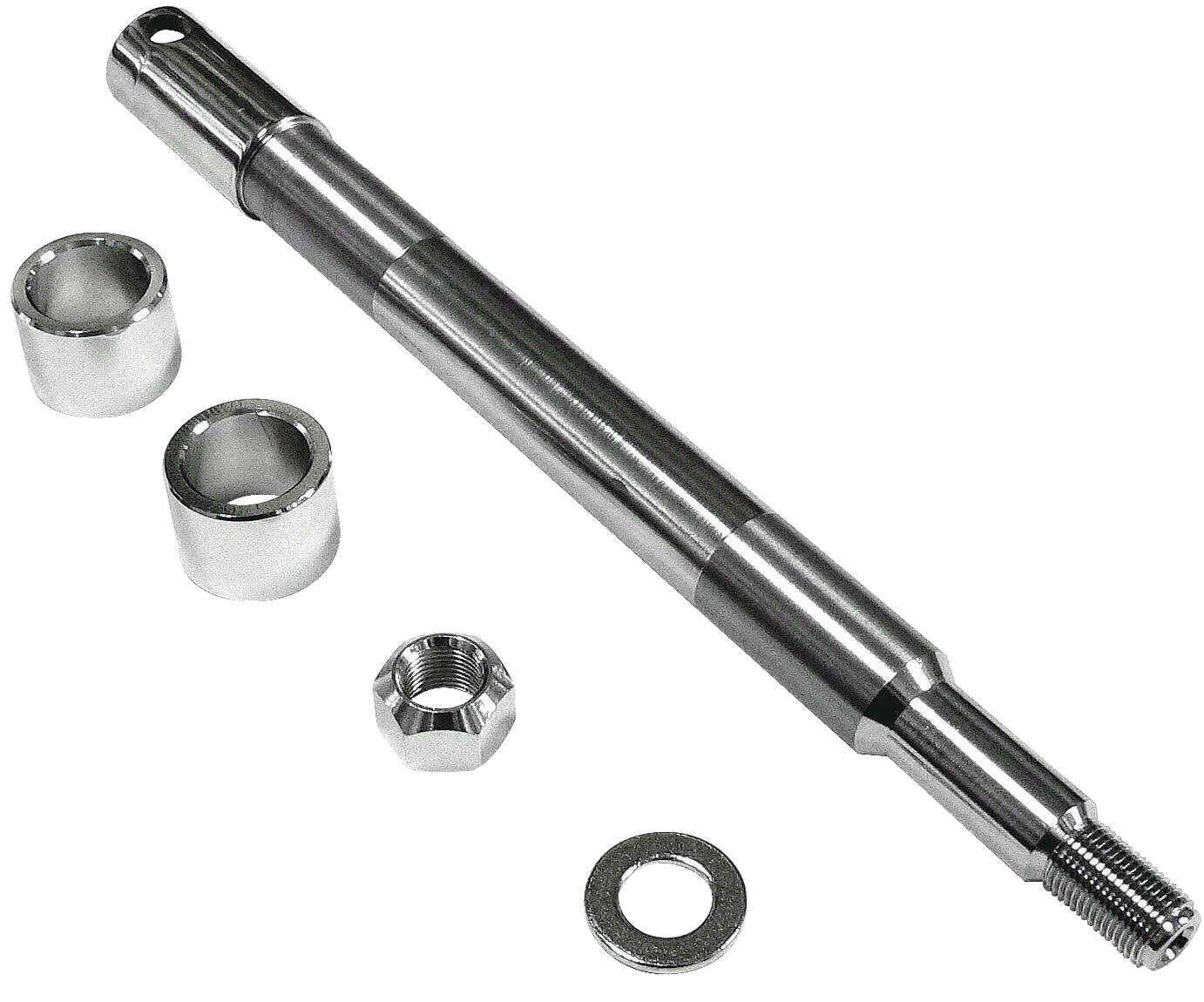 Biker's Choice Front Axle with Hardware - Click Image to Close