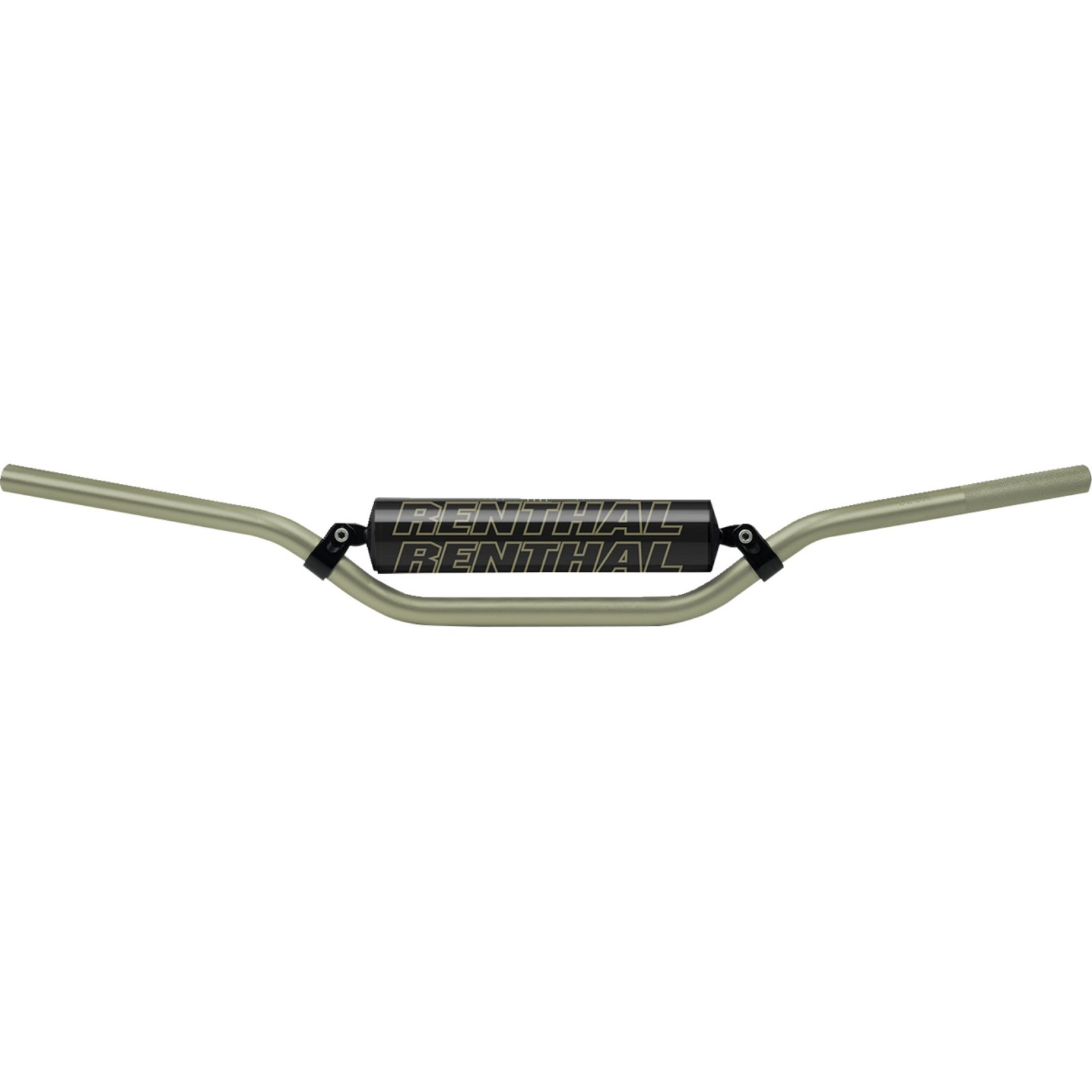 Renthal 7/8 in. Enduro Handlebar Black - 7/8 in. handlebar, black, universal fit - Click Image to Close