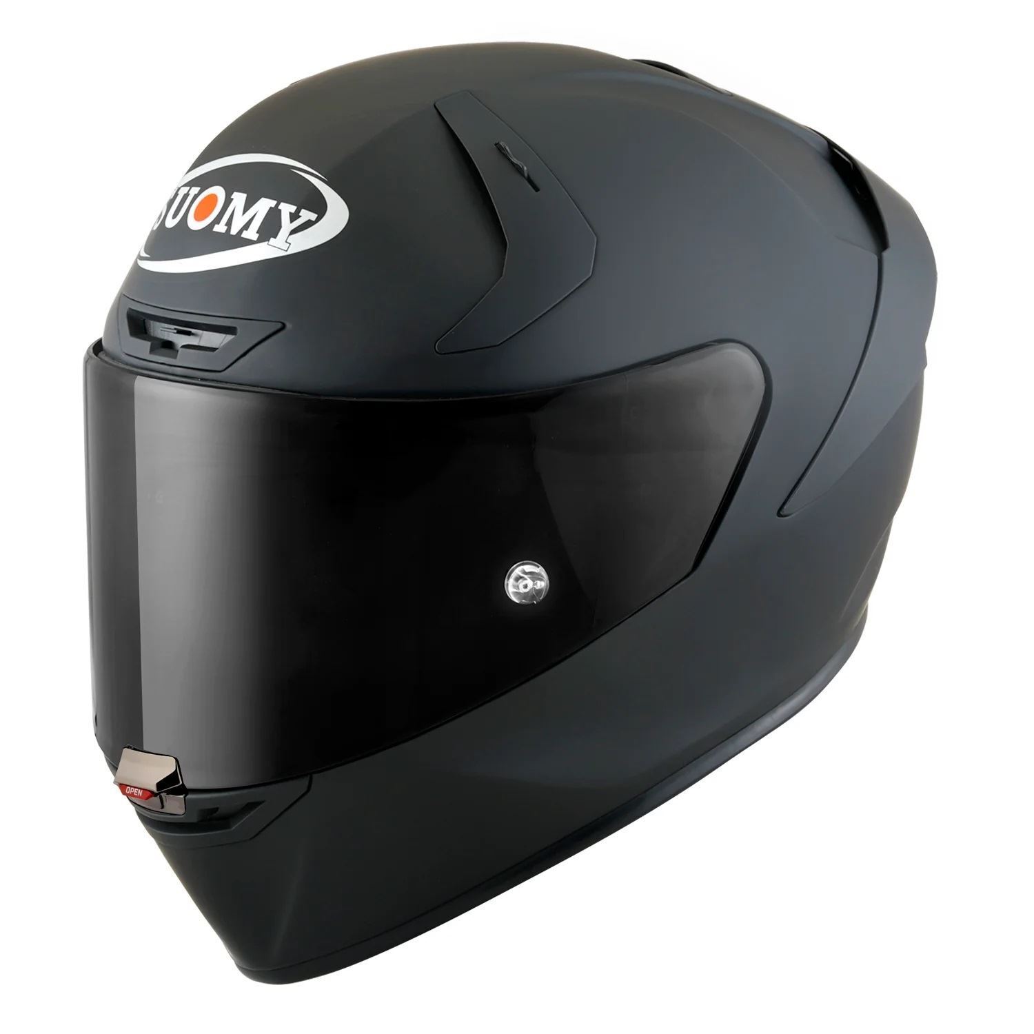 Suomy SR-GP EVO Helmet Matte Black XL w/ Clear Max Pinlock Shield - Click Image to Close