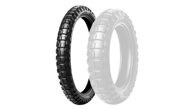 Metzeler Karoo 4 120/70R19 Front Tire Tubeless Dual Sport - 120/70R19 dual sport front tire, tubeless - Click Image to Close