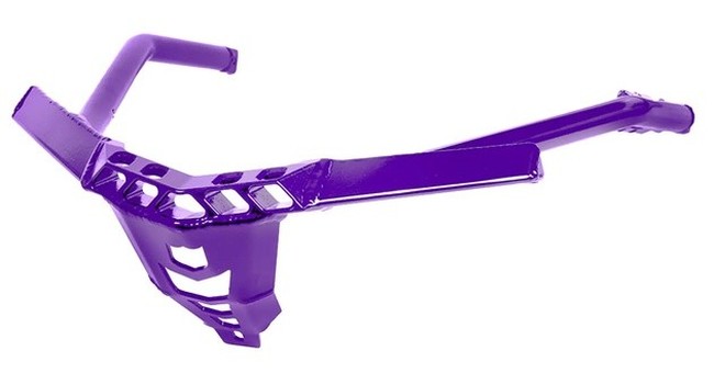 Pro Armor NXT LVL Front Bumper Black/Purple For Polaris Matryx 2022 - Click Image to Close