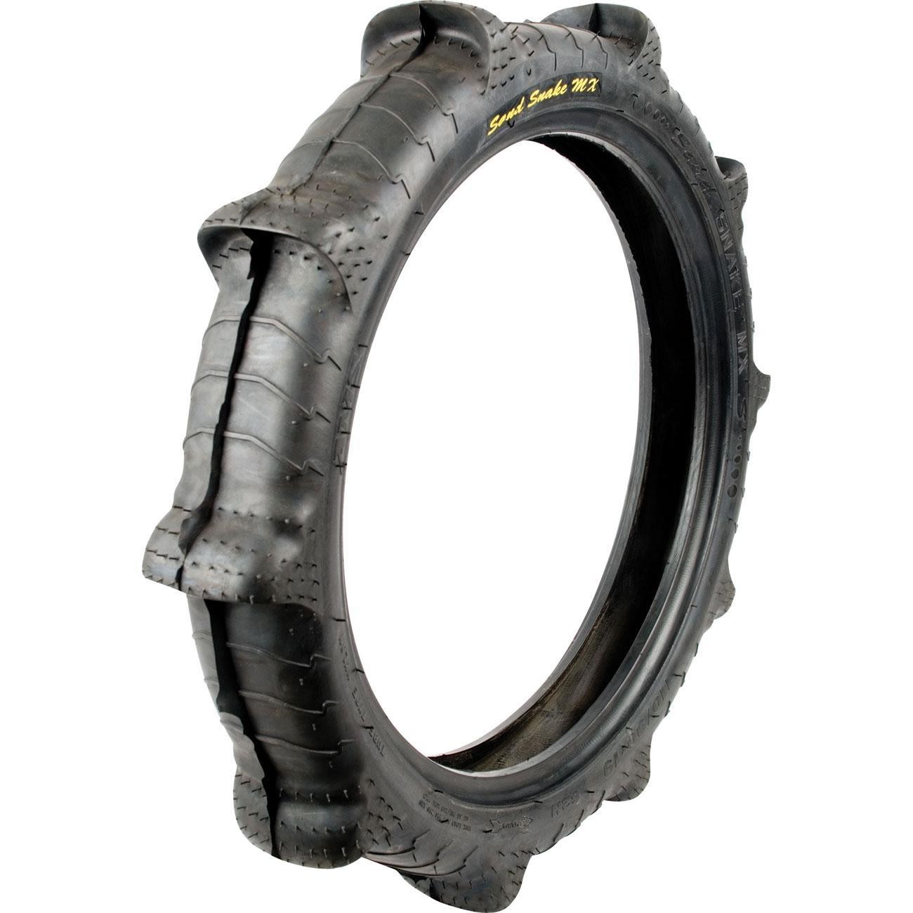 AMS Sand Snake MX Tire 110/100-18 Rear Sand Motocross - Rear sand tire 110/100-18 for motocross use - Click Image to Close