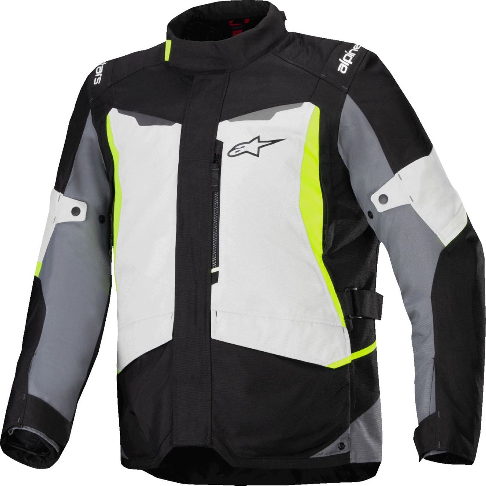 Alpinestars ST-1 WP Jacket Grey/Black/Yellow XL - Click Image to Close