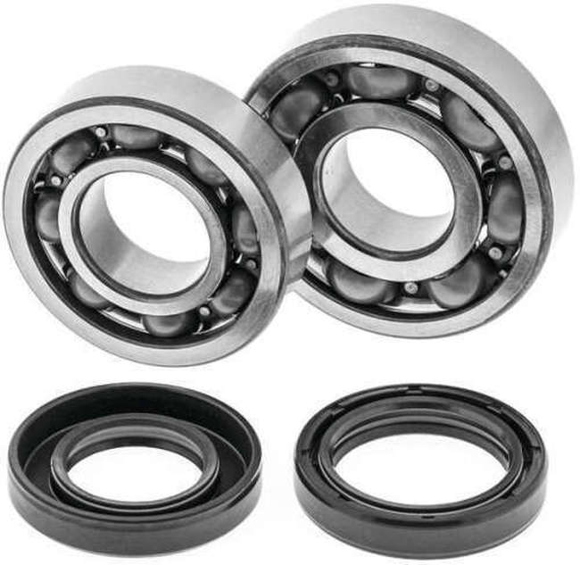 QuadBoss Crankshaft Bearing & Seal Kit Fits 1988-2006 Yamaha YFS200 Blaster - Click Image to Close