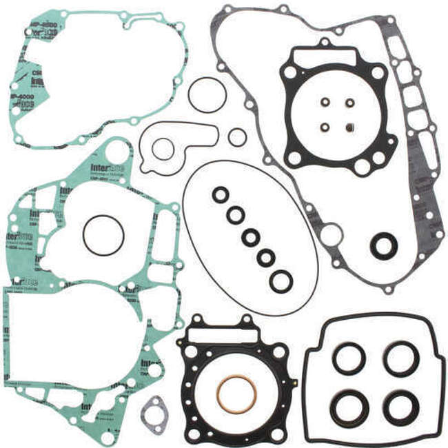 QuadBoss Complete Gasket Set with Oil Seal Fits 04-05 Honda TRX450R - Click Image to Close