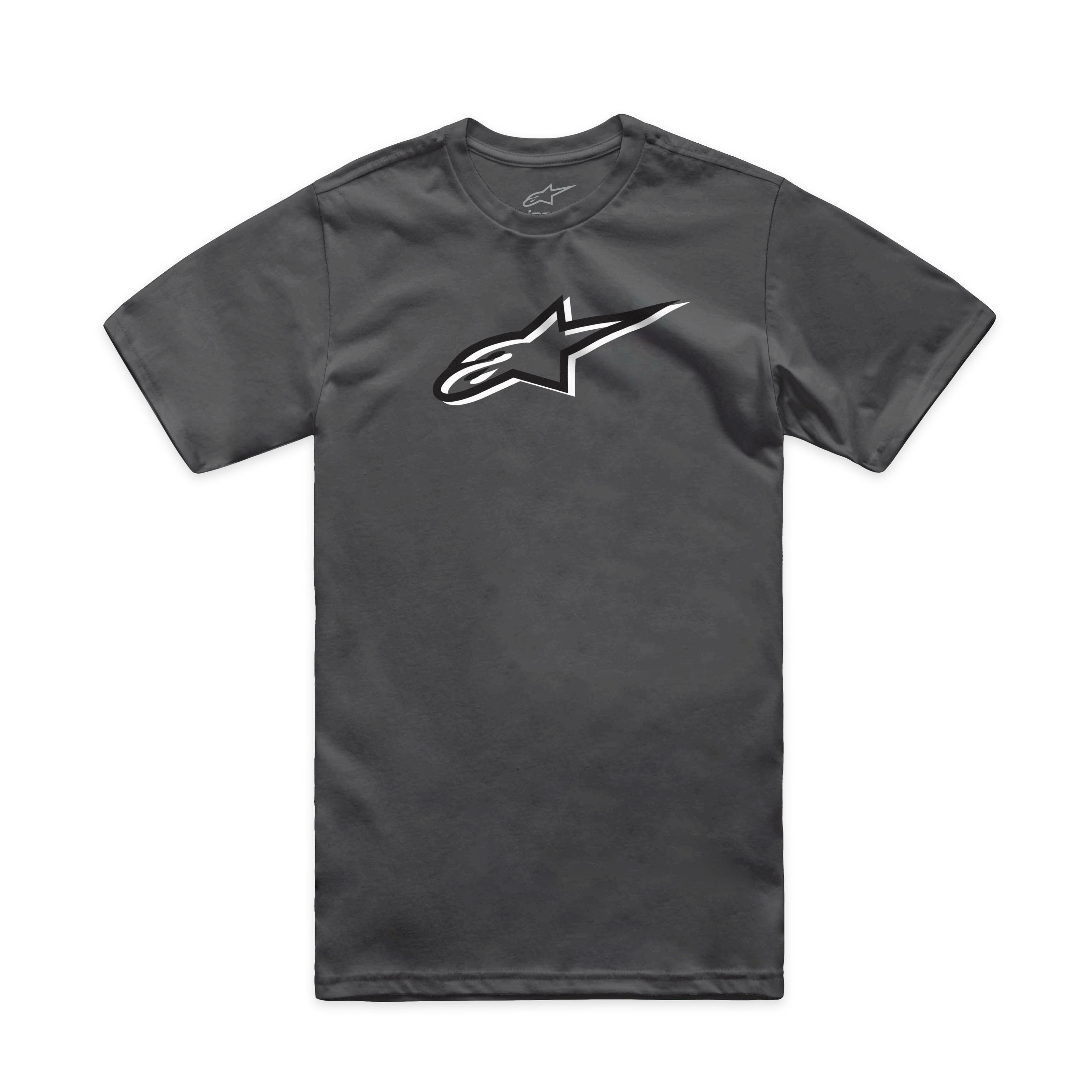 Alpinestars Ageless Shadow CSF Tee Charcoal/Black Large - Short sleeve tee, Charcoal/Black, Large - Click Image to Close