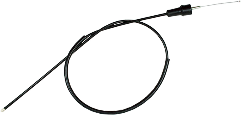 Black Vinyl Throttle Cable - 85-86 Suzuki LT250R Quadracer - Click Image to Close