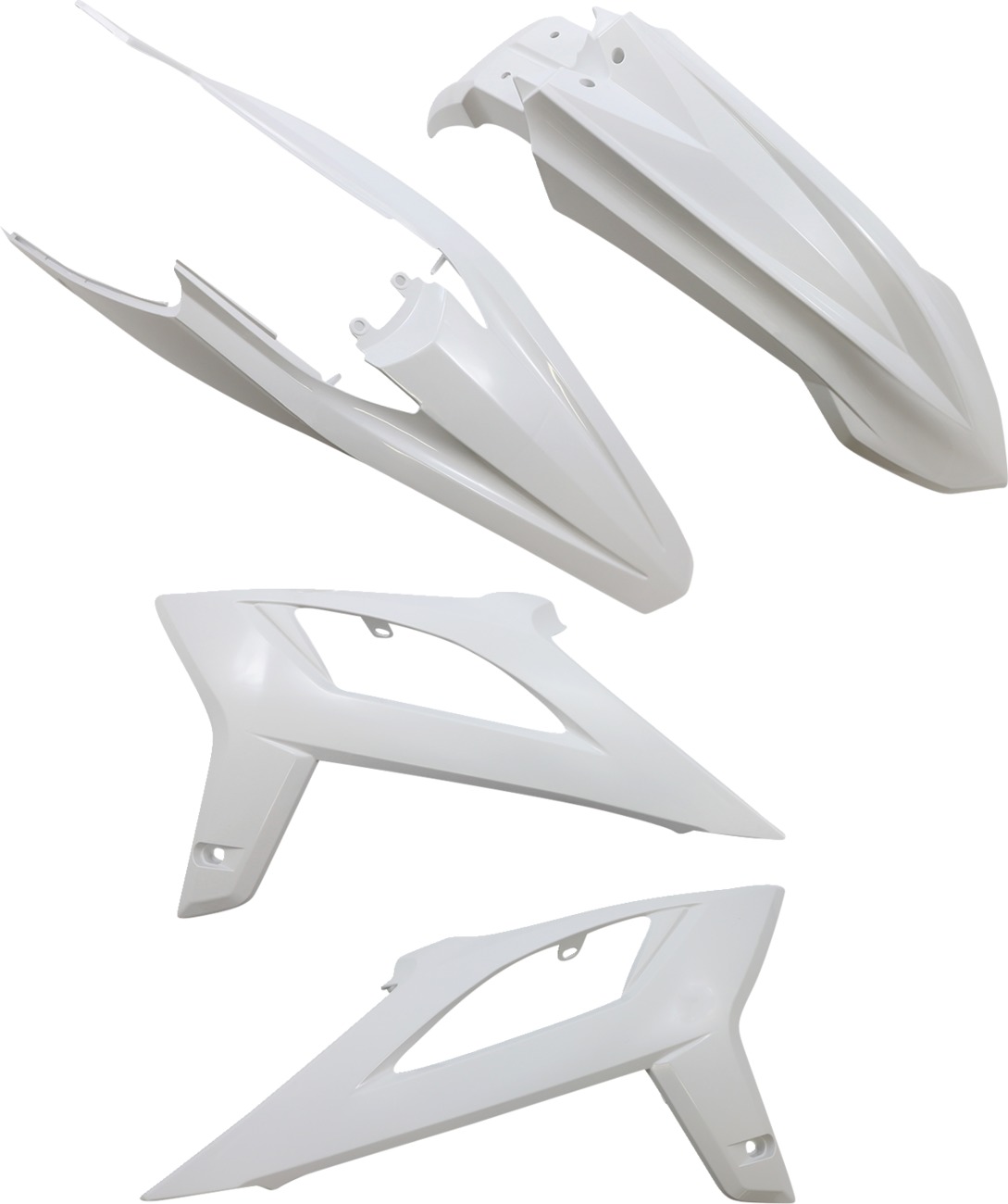 Acerbis Plastic Kit White For Beta 300 RX 2021-2022 - White plastic kit fits Beta 300 RX 2021-2022 - Click Image to Close