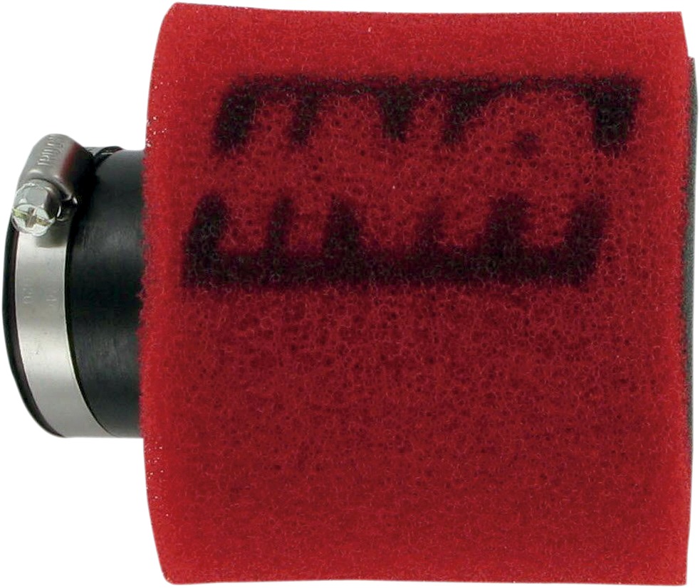 Angled Pod Style Air Filter ID = 1 1/4" OD = 3 1/2" Length = 3" - Click Image to Close