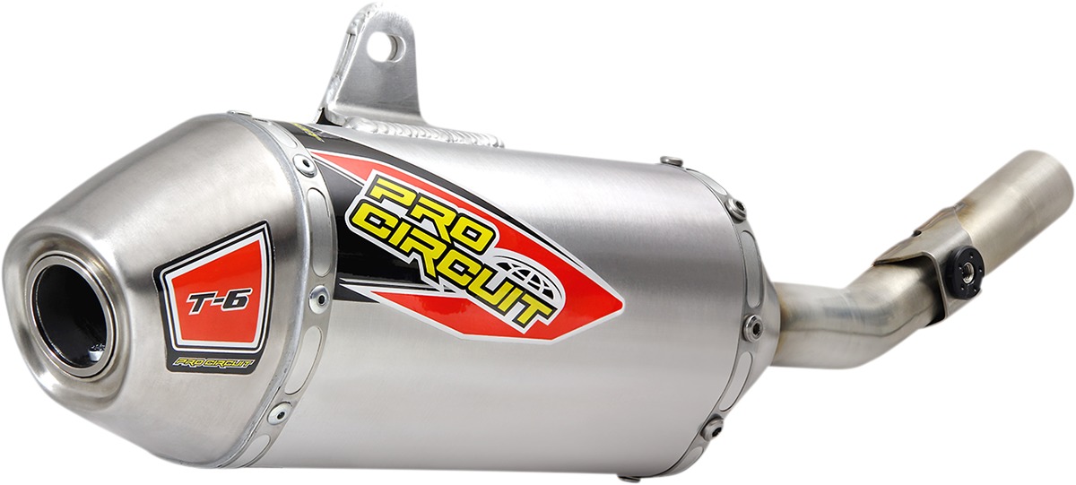 Pro Circuit T-6 Slip-On Silencer For Kawasaki KLX230R - Slip-on exhaust for 2020-2021 Kawasaki KLX230R - Click Image to Close