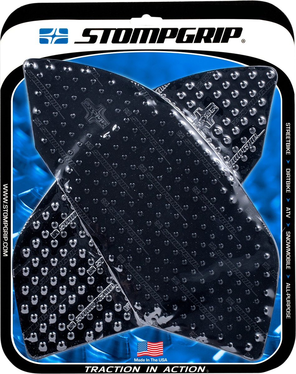 Stompgrip Tank Pad Kit Volcano Black Fits RSV4R 2009-2015 - Click Image to Close