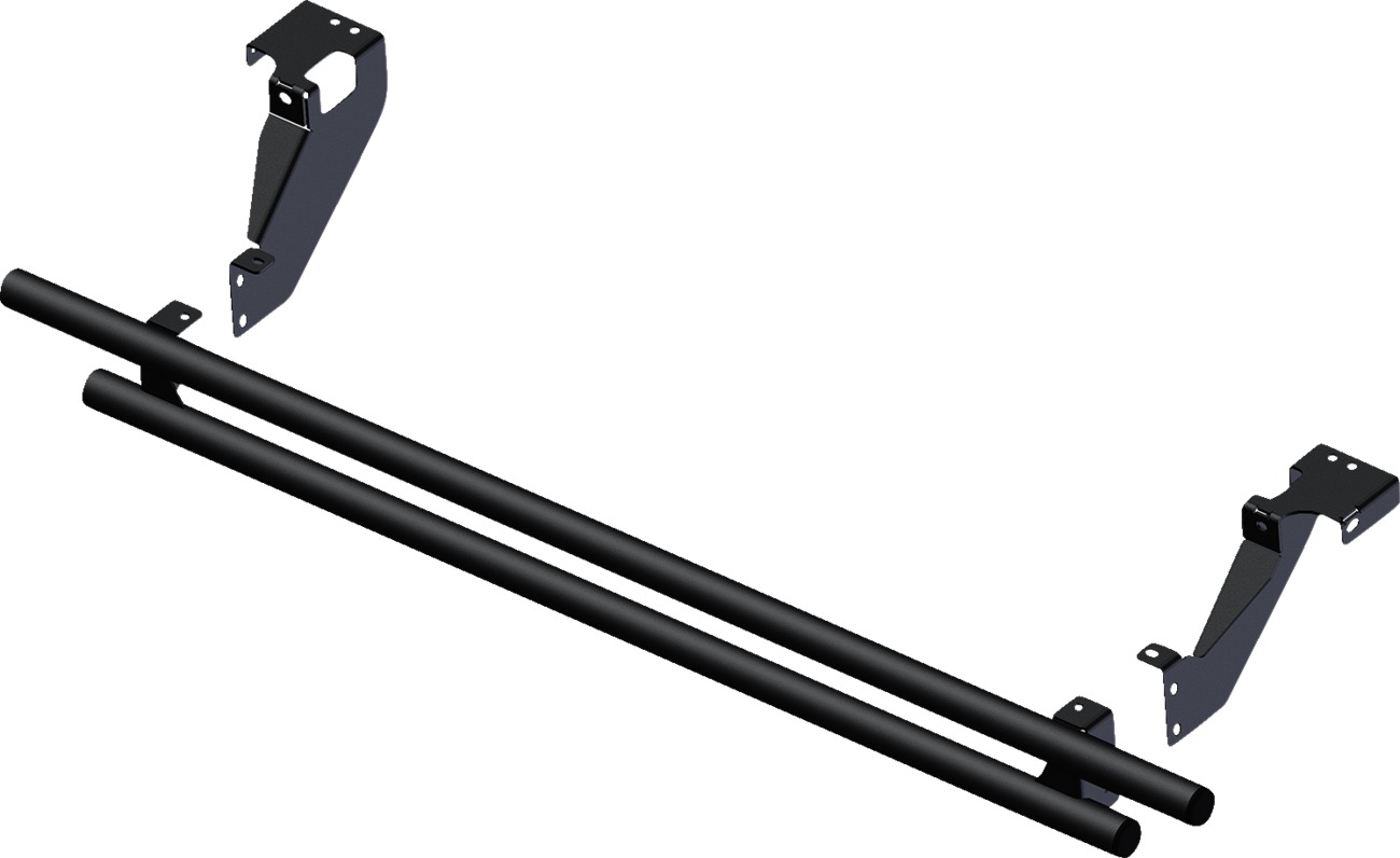 KFI Double Tube Rear Bumper Black Fits 15-24 Kawasaki Mule PRO 820-1000 - Click Image to Close