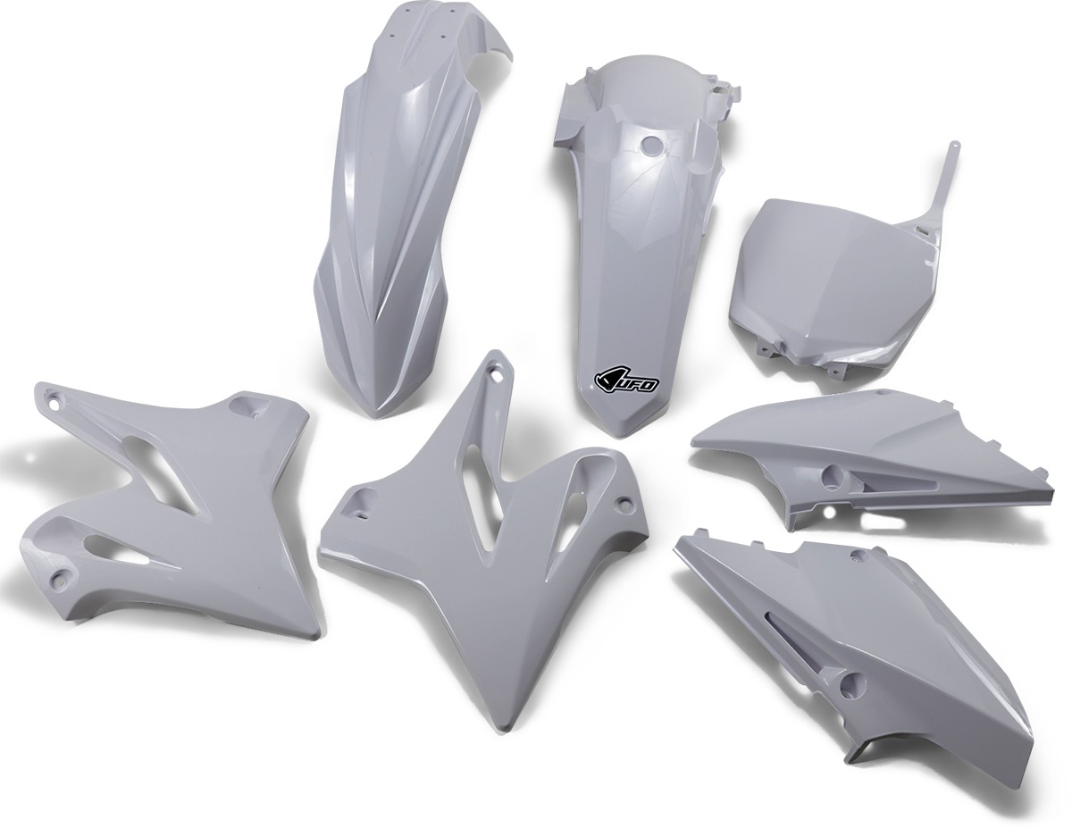 Full Body Replacement Plastic Kit - All White - For 15-21 Yamaha YZ125 & YZ250 - Click Image to Close