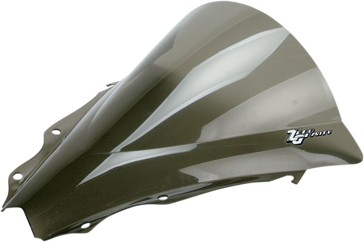 Light Smoke Double Bubble Windscreen - For 06-07 Yamaha R6 - Click Image to Close