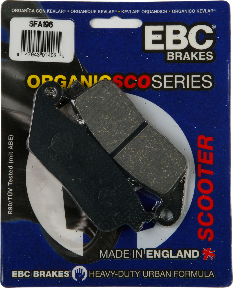 Standard Organic Brake Pads - Click Image to Close