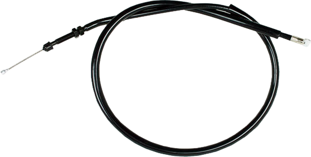 Black Vinyl Clutch Cable - 09-16 Honda TRX250EX/X - Click Image to Close