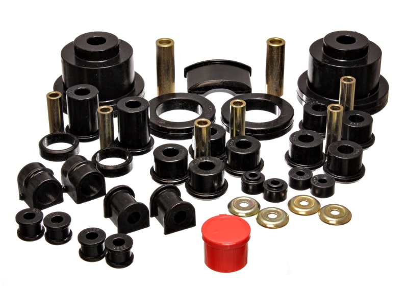 Energy Suspension Hyper-Flex Master Bushing Set Black Fits 04 Pontiac GTO - Click Image to Close