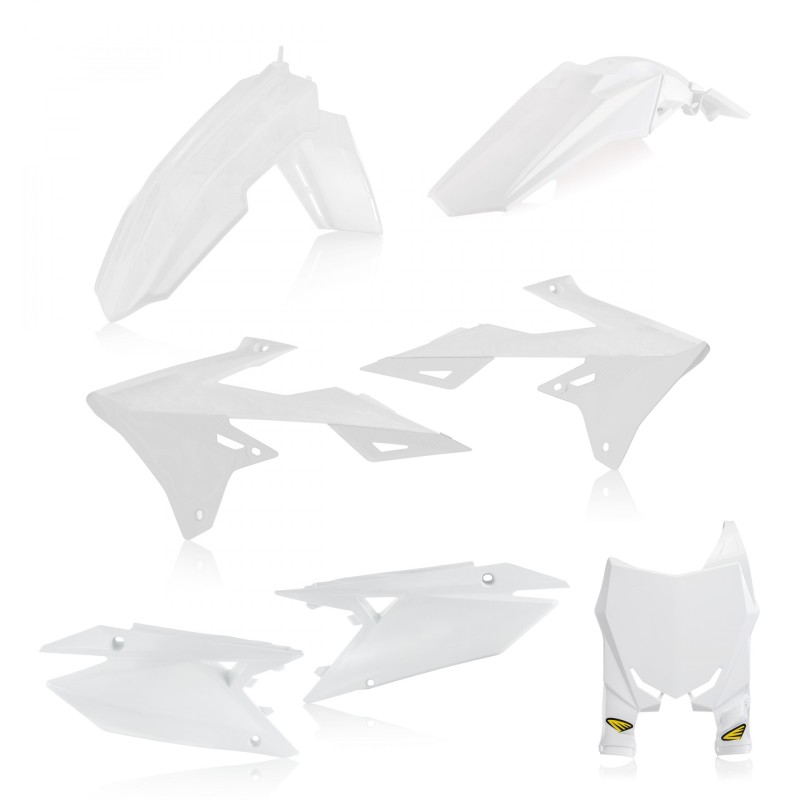 Cycra Replica Plastic Kit White For 18-25 Suzuki RMZ250 RMZ450 - Click Image to Close