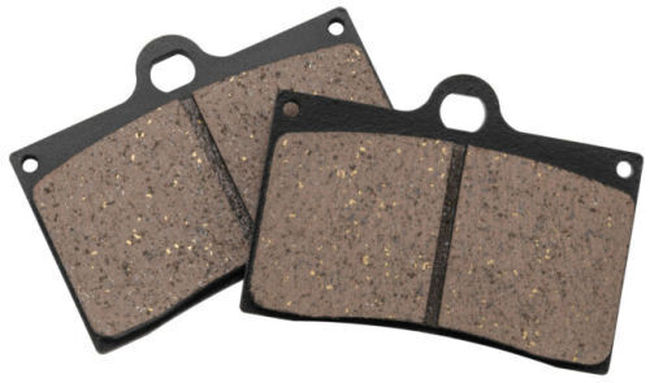 Twin Power 09-13 Indian Chief Bomber Dark Horse Organic Brake Pads Front - Click Image to Close