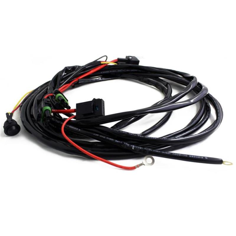 OnX6/S8/XL Pro/Sport Wire Harness (2 Light Max) Baja Designs 640115 - Click Image to Close