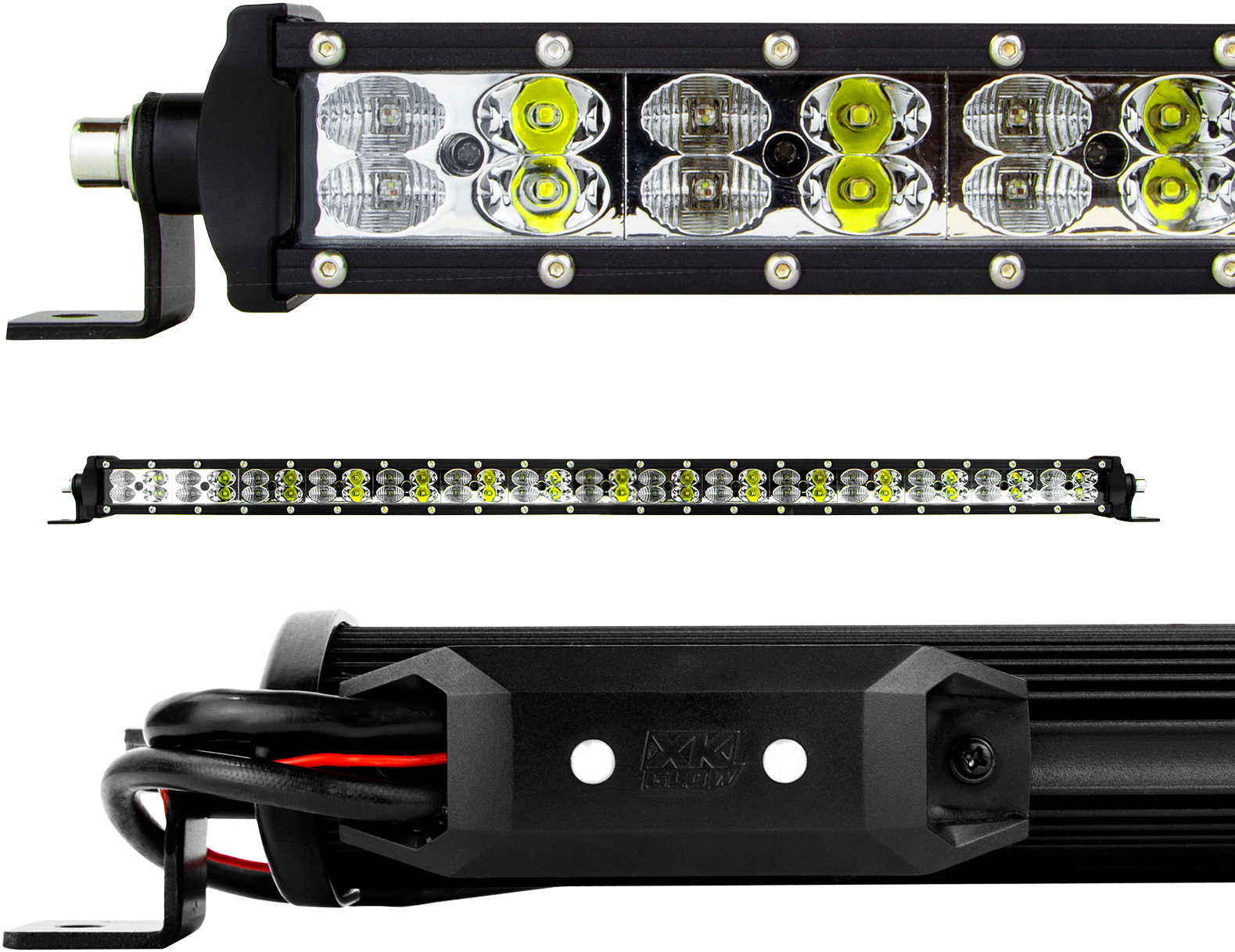 32" Multi-Color XKChrome RGBW LED Light Bar w/Bluetooth - Click Image to Close