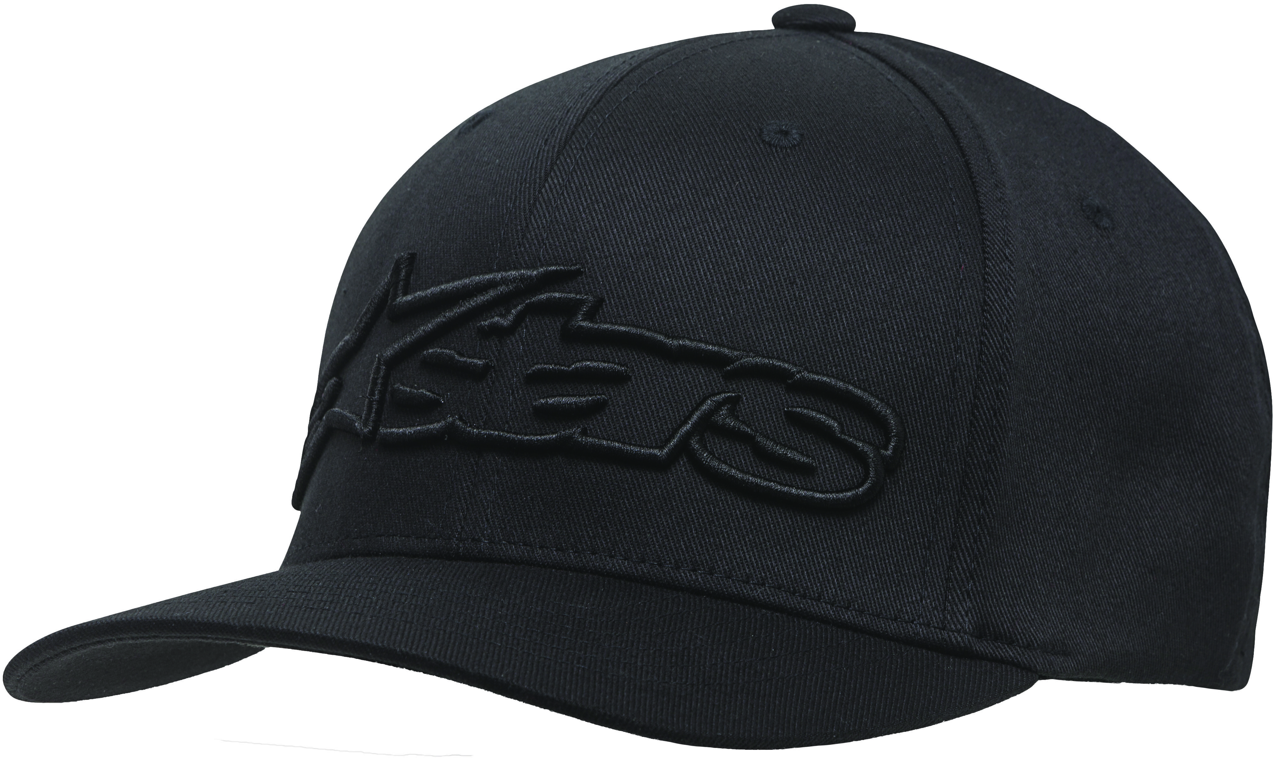 Blaze Flexfit Hat Black/Black Small/Medium - Click Image to Close