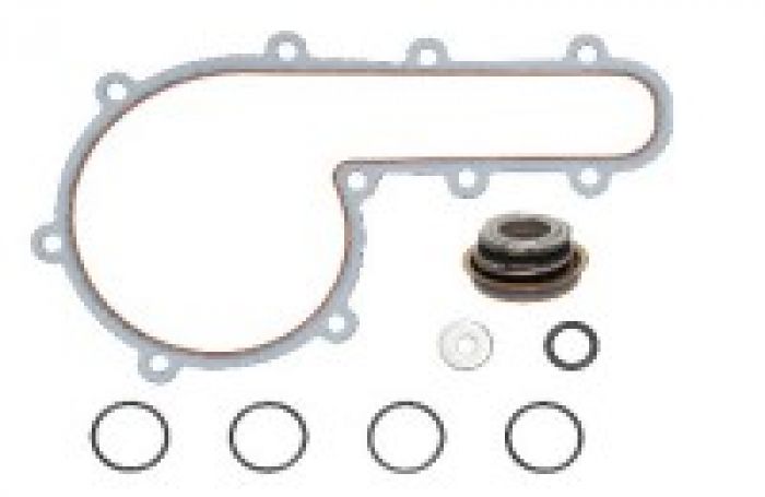 Bronco Water Pump Repair Kit AT-10088 - Complete water pump rebuild kit with bearings and shaft - Click Image to Close