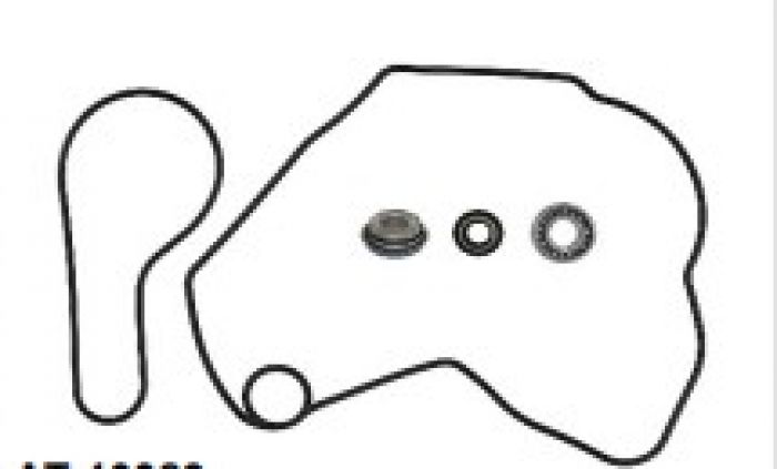 Bronco Water Pump Repair Kit AT-10089 - Complete water pump rebuild kit with seals, gaskets - Click Image to Close