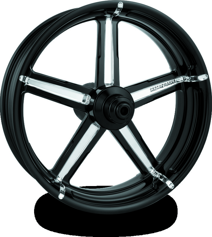 18x5.5 Forged Wheel Formula Contrast Cut Platinum by Performance Machine - Click Image to Close