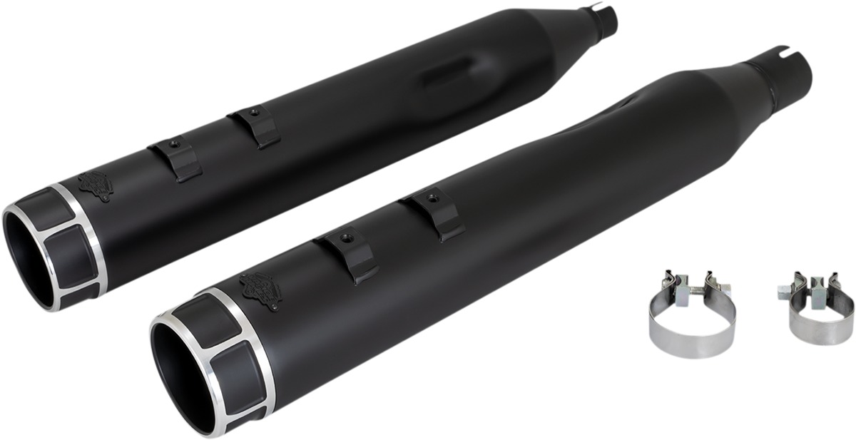 Vance & Hines Torquer 450 Slip On Exhaust Black 4.5" Machine Cut - Click Image to Close