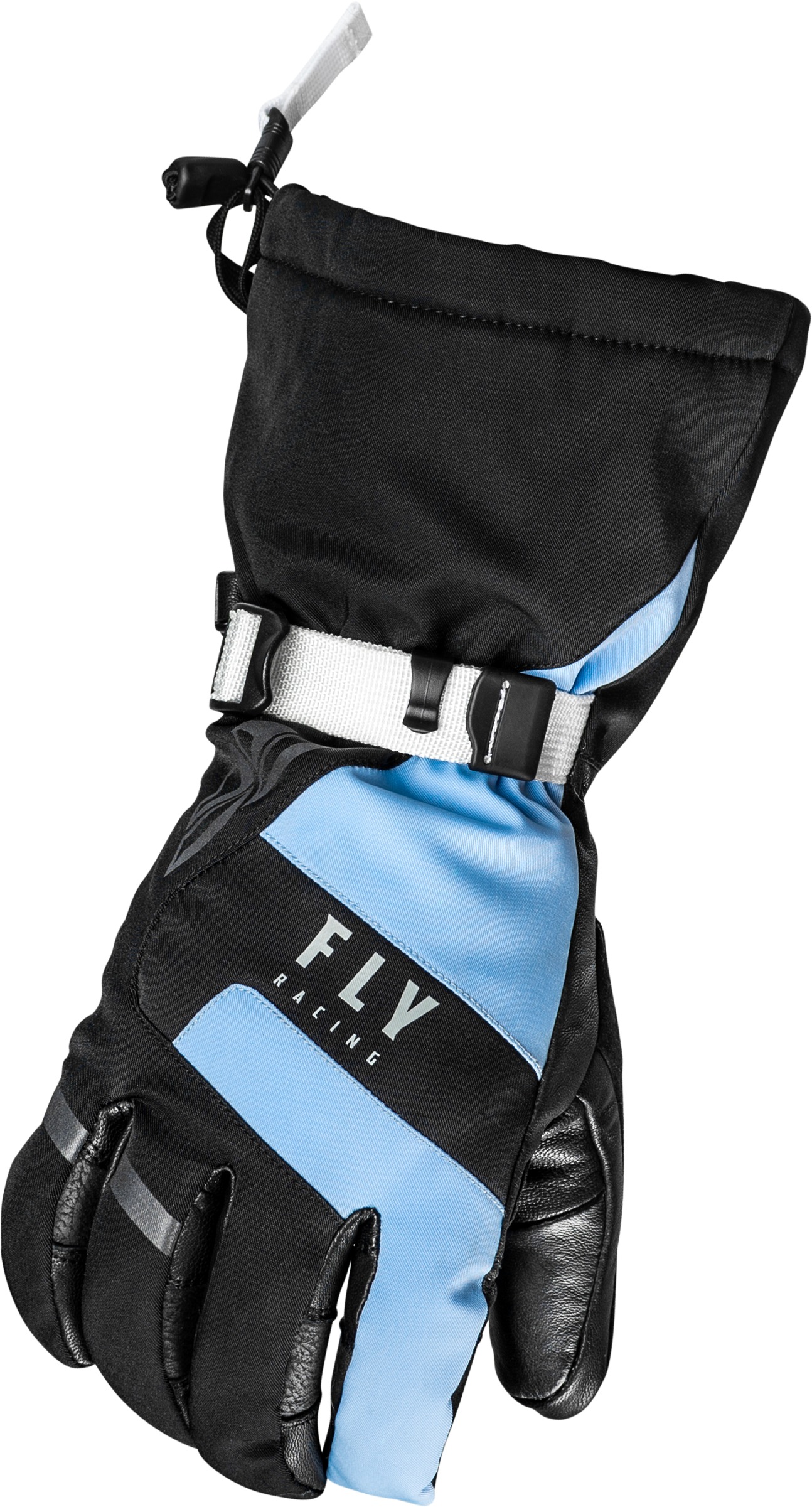 Fly Racing Highland Gloves Black/Blue XL - Cold weather snow gloves, Black/Blue, X-Large - Click Image to Close