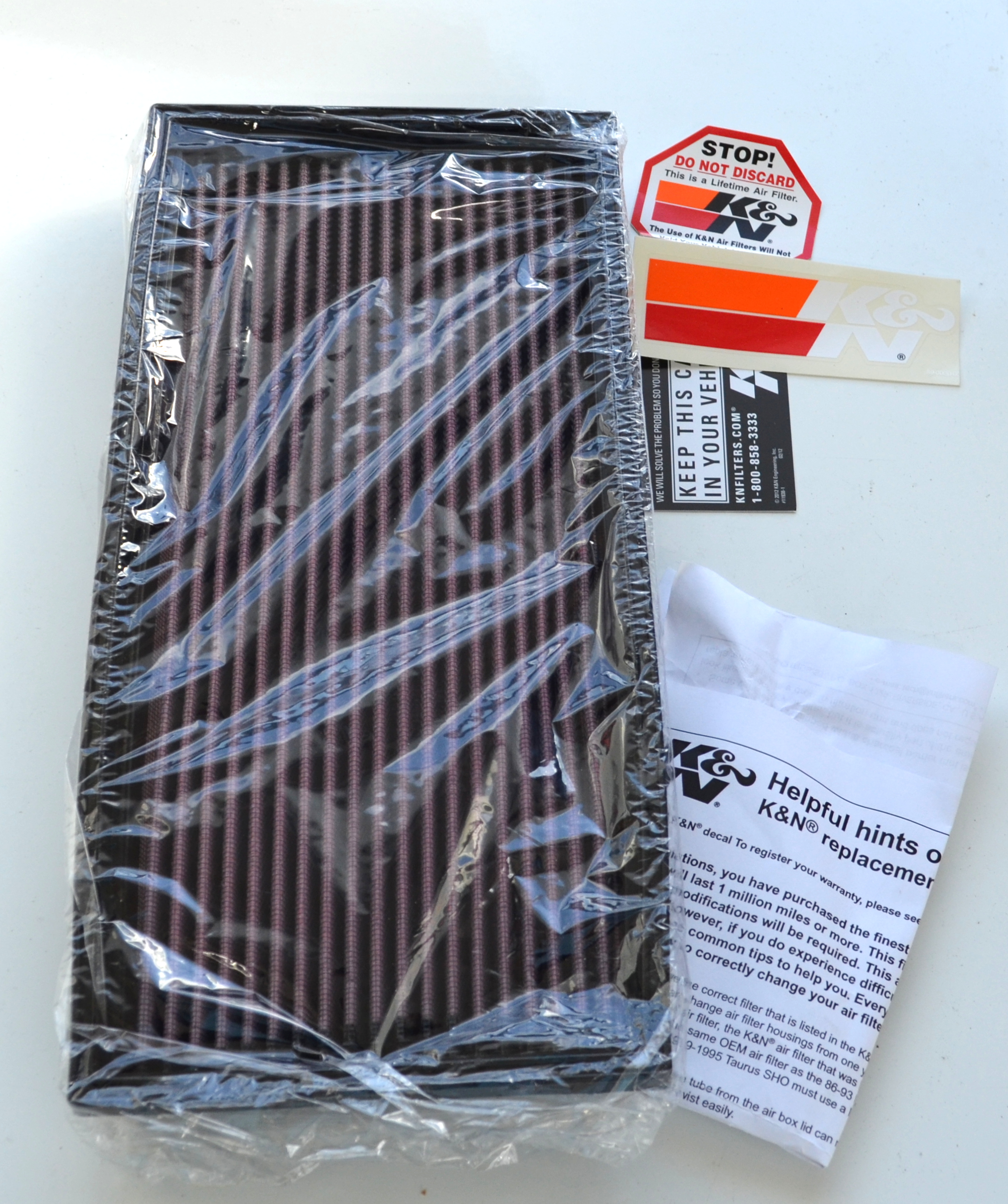 K&N Replacement Air Filter 33-2678 Fits Mercedes-Benz 600 Series V12 - Click Image to Close