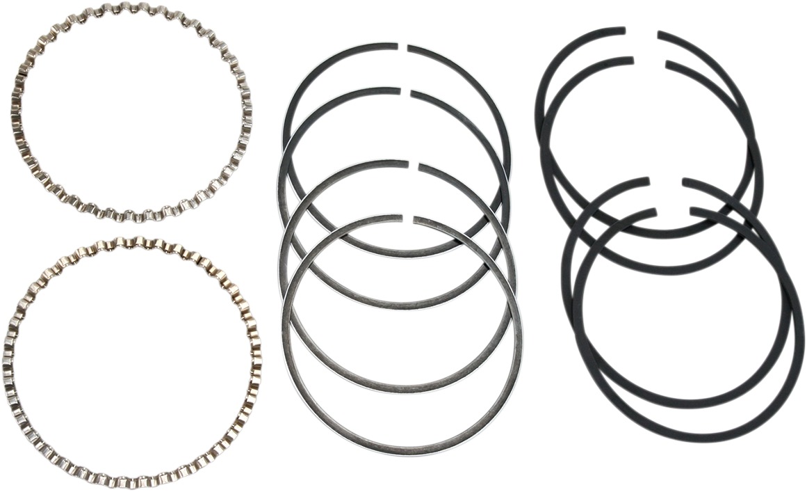 Hastings Cast Piston Rings +.020" for 1200cc Twin Power - Click Image to Close