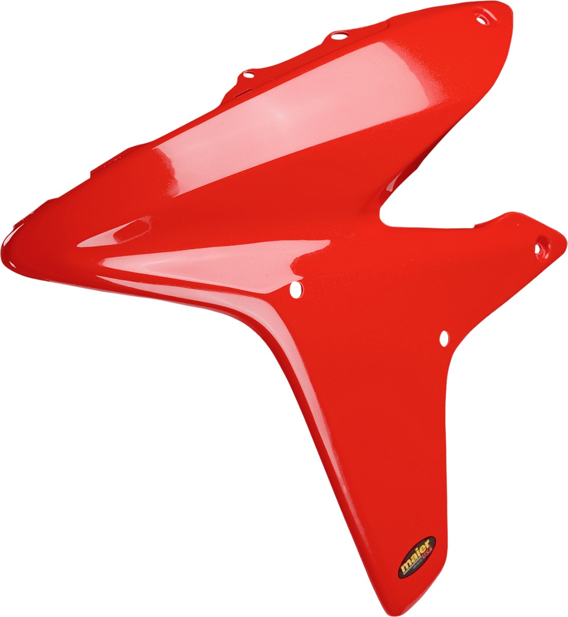 Left & Right Air Scoops Fighting Red - 06-14 Honda TRX450ER/R - Click Image to Close