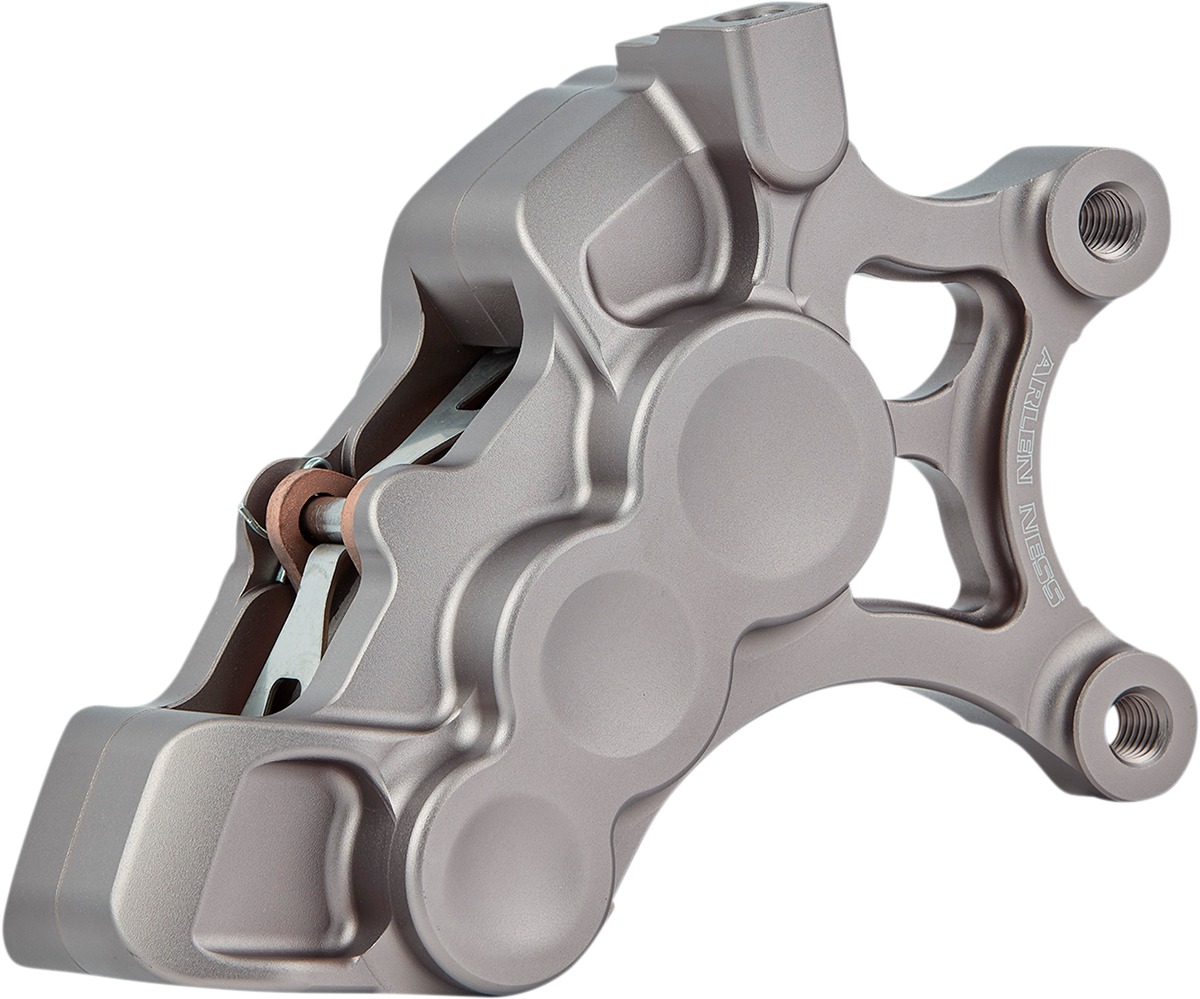 Arlen Ness Titanium Tech 6 Piston Diff Bore Brake Caliper 14" - Click Image to Close