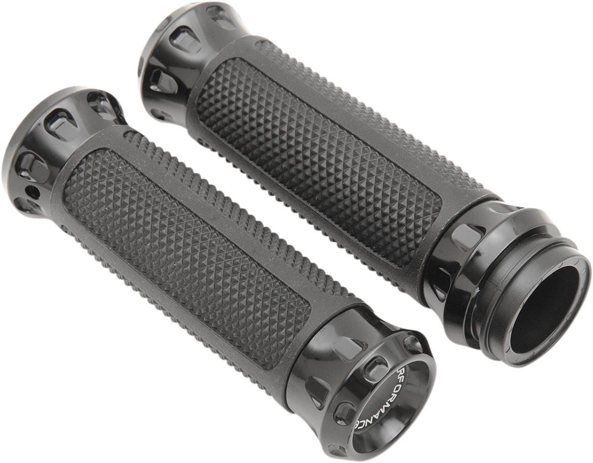 Performance Machine Overdrive Grips Black Contrast Cut TBW - Click Image to Close
