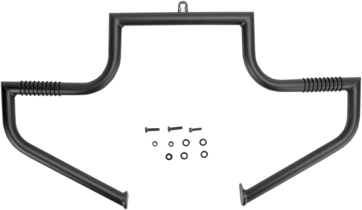 Linbar Engine Guard - Black - For 97-19 HD Road King Street Glide FLRT - Click Image to Close