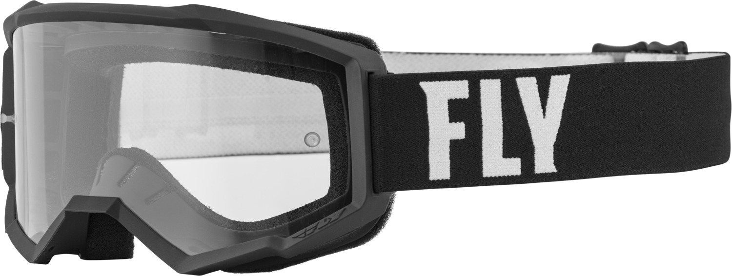 Black Youth Focus Goggle w/ Clear Lens - Click Image to Close