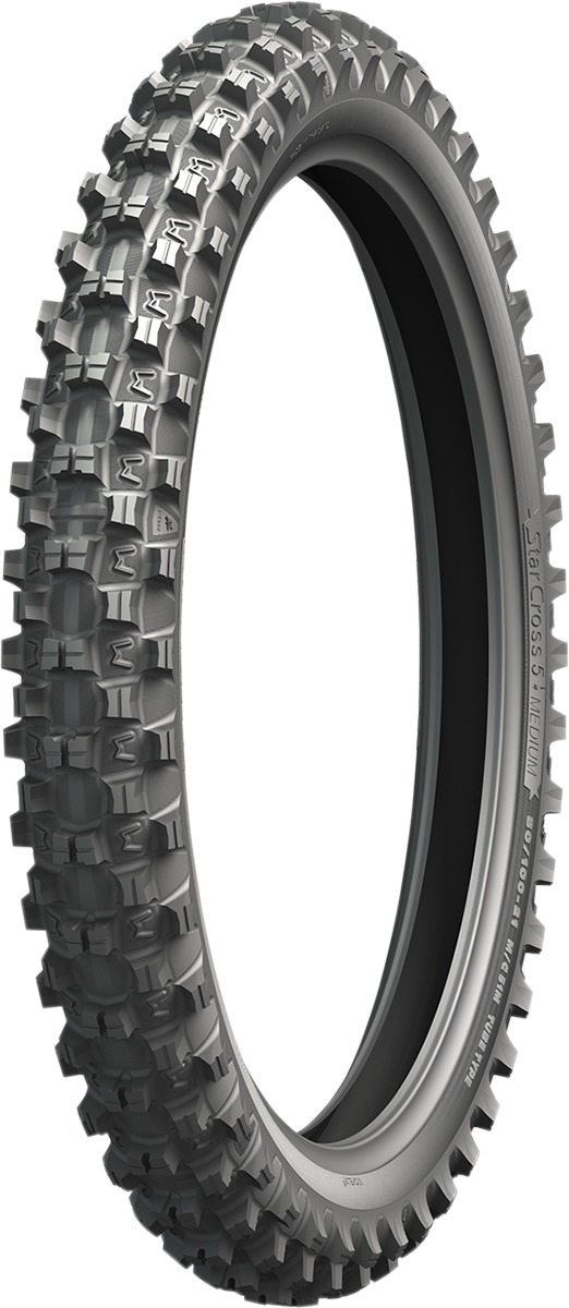 70/100-17 StarCross 5 Medium Front Motorcycle Tire - TT - Click Image to Close