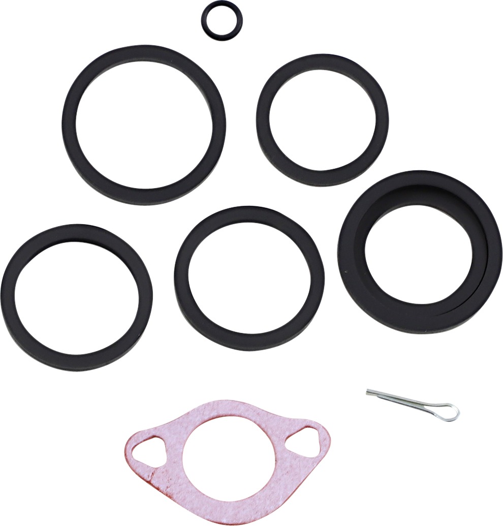 Arlen Ness 6 Piston Caliper Rebuild Kit - Click Image to Close