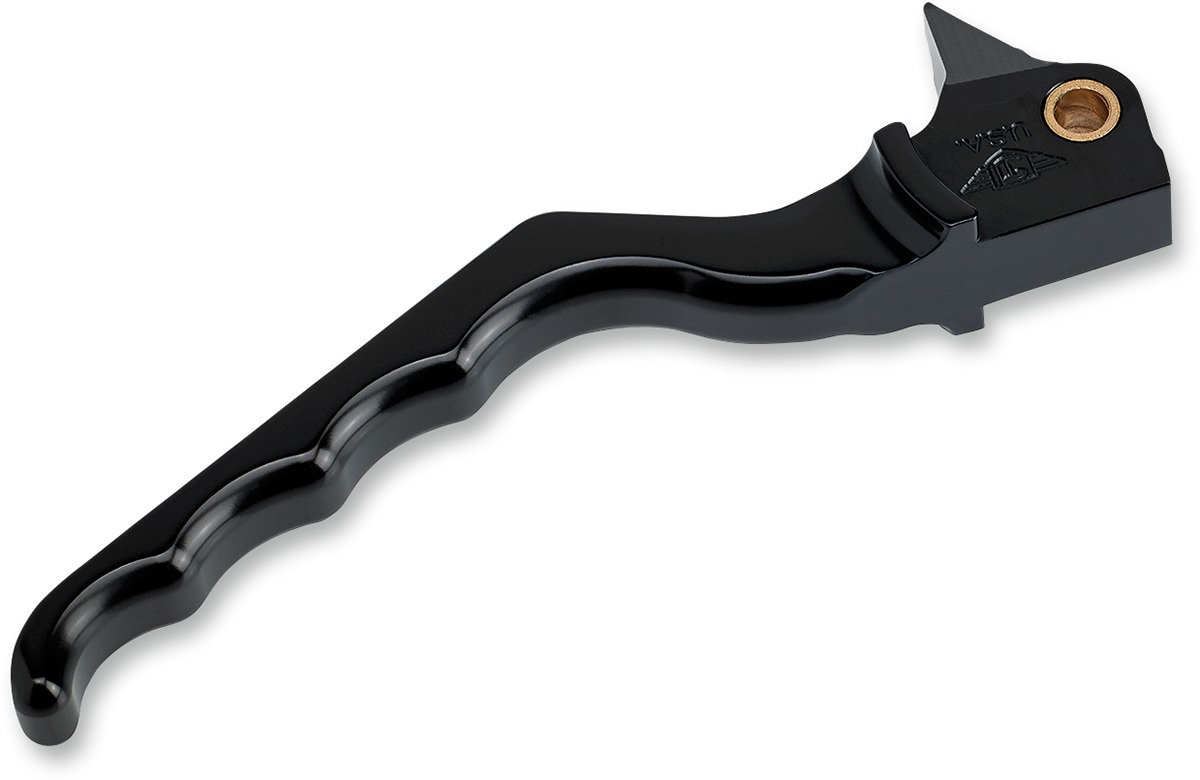 Billet Aluminum Hydraulic Brake Lever - Black - For 04-13 HD Sportster - Click Image to Close