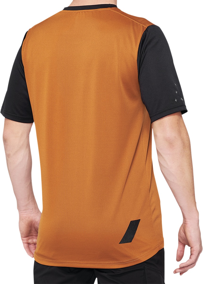 100% Men's Ridecamp Jersey - Black, Medium - Click Image to Close